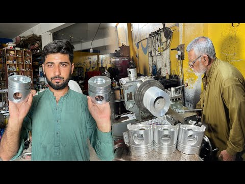 Manufacturing Of Truck Engine Piston Complete Process in Factory | Proudction Truck Engine Piston|