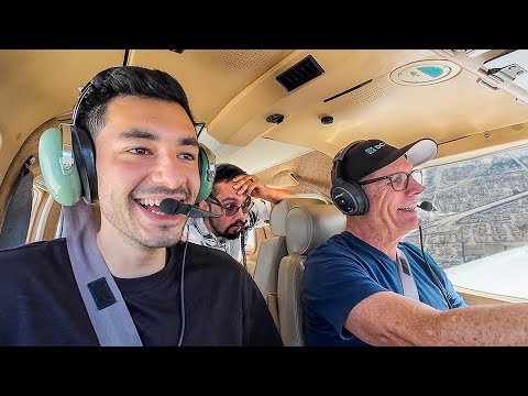 Flying Over LAX in a SMALL Plane  + A DC-10 Fire Fighting Jet Tour