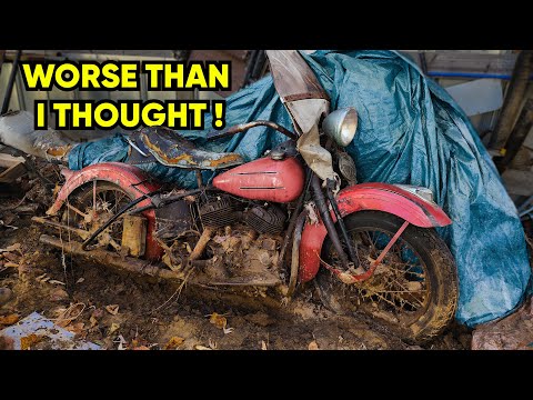Can We Save This Abandoned Flathead Motorcycle?