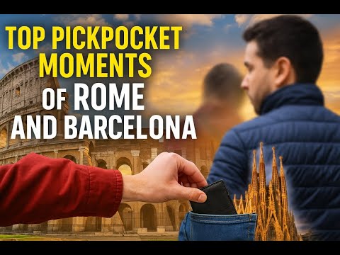 Top Pickpocket Moments of Barcelona and Rome