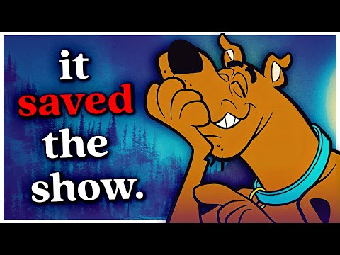 Why old Scooby-Doo cartoons have an annoying laugh track