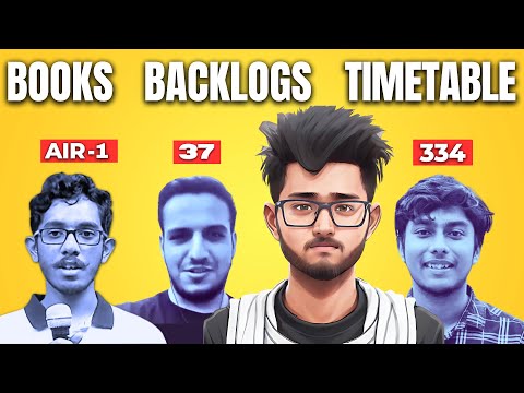 Genius IIT JEE Advice from Toppers - AIR 1 vs 37 vs 334 🔥