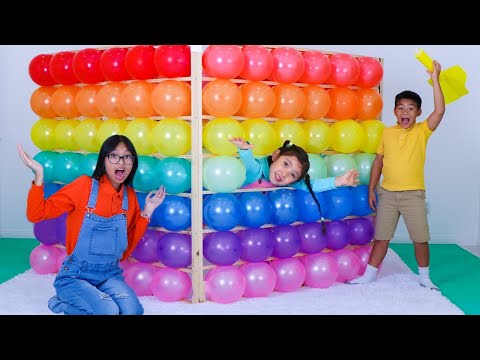 Maddie's Great Balloon Rescue Mission Adventure with Wendy and Eric