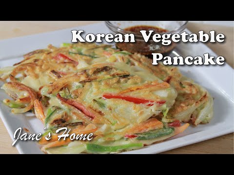 Korean Vegetable Pancake (Yachaejeon): Vegetarian Side Dish