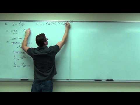 Calculus 1 Lecture 3.6:  How to Sketch Graphs of Functions