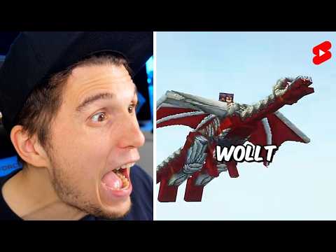 Paluten guckt Shorts bis ein roter DRACHE in Minecraft kommt
