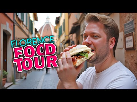 Epic Florence Food Tour | Street Food & Best Restaurants in Florence Italy 🇮🇹