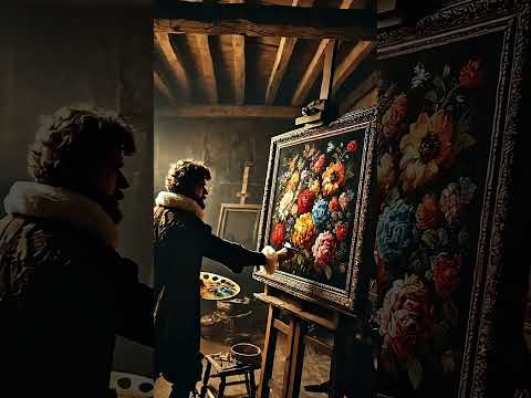 Did You Know Flowers Were Painted as Symbols of Hope During Epidemics? | #shorts #art