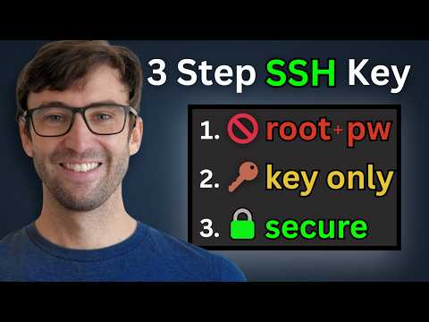 Secure SSH Key Login on Ubuntu: No Root, No Password