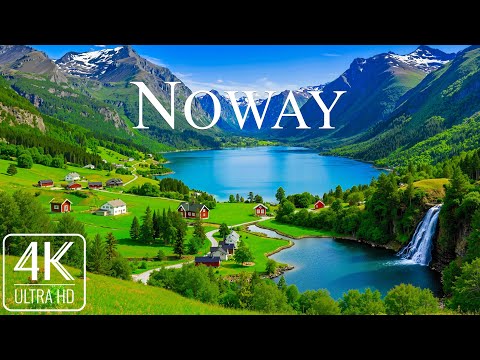 Norway 4K | Majestic Nordic Beauty, Dramatic Fjord Coastlines & Massive Rocky Mountains