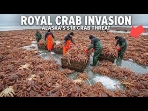 “Alaska Faces $1 Billion Fishing Crisis Due to Invasive Royal Crab Infestation”