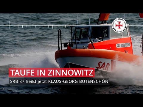 Taufe in Zinnowitz – SRB 87 heißt jetzt KLAUS-GEORG BUTENSCHÖN