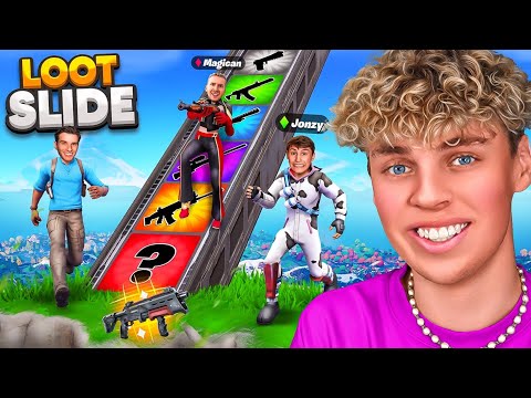 5 YOUTUBER = SLIDE FÜR LOOT! 🌈
