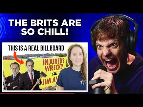 American Reacts to USA vs UK Ads and Why Is America So Insane!