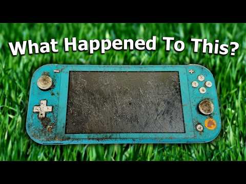 EXTREME Road Rash Damaged Switch Lite - Restored(ish)