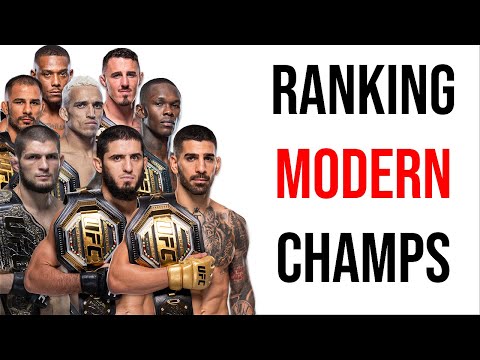 Ranking Every Champion In Modern UFC History