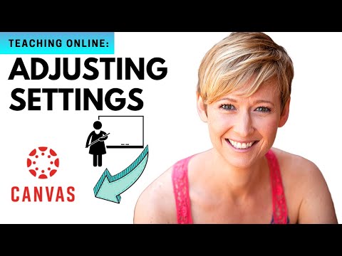 Settings and Functions Canvas Course Tutorial