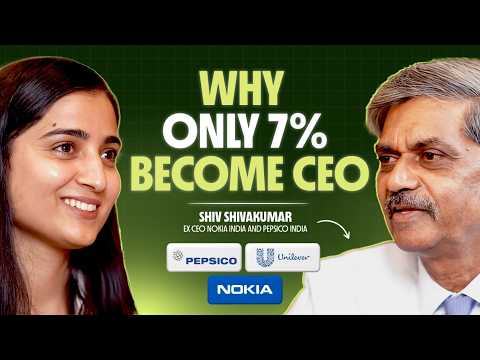 How to Think Like a CEO & Build Like a Fighter | Shiv Shivakumar, Ex-CEO Nokia & Pepsico