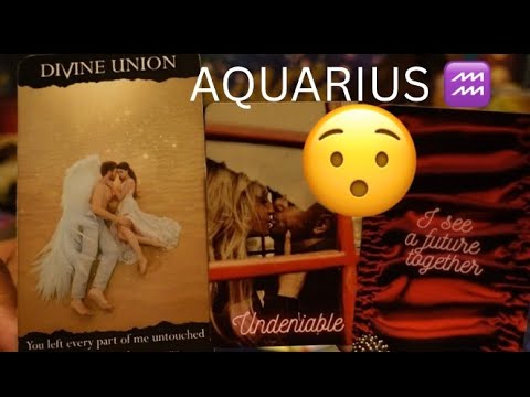 AQUARIUS♒️😮YOUR SINGLE DAYS ARE NUMBERED BABE! THEY'RE TIRED OF WAITING..👀HERE THEY COME IN 3..2..💍🥂