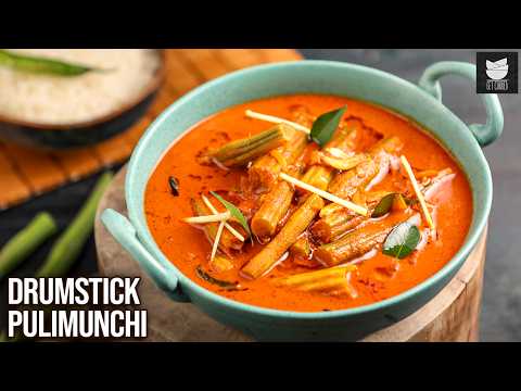 Drumstick Pulimunchi Recipe | How to Make Drumstick Pulimunchi Curry |🍲Veg Curry | Varun Inamdar