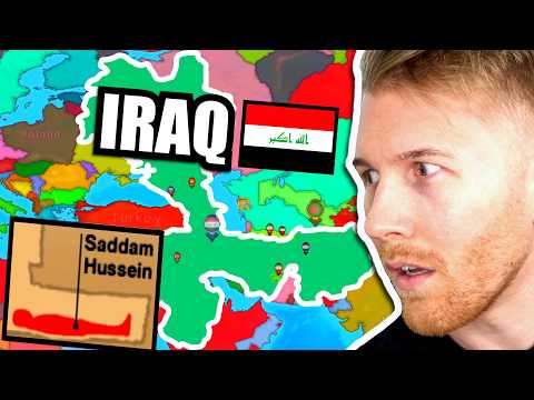 I Drew INSANE Borders for An Iraq Empire in 2025! (Dummynation)