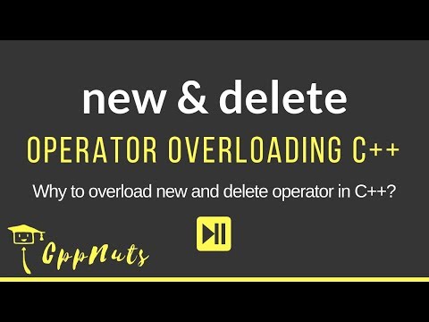 Overloading new And delete Operator In C++