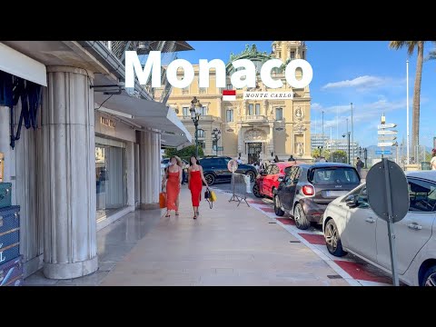 Monaco, Monte Carlo Walking Tour [4K HDR] - Explore the Glamour of the French Riviera