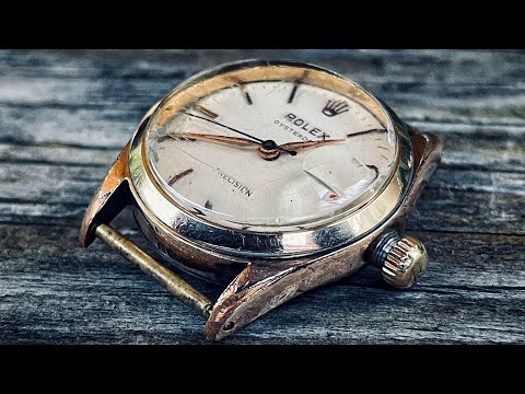 RESTORING A 70 YEAR OLD ROLEX:  Can I Save It?