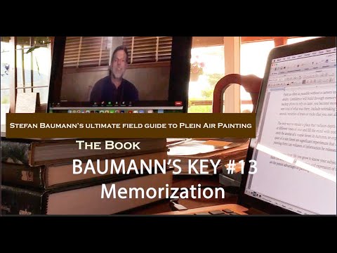Behind the making of  "Stefan Baumann's Ultimate Field Guide to Plein Air Painting."    Memory