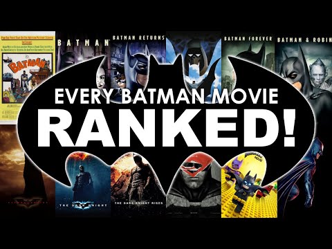Every Batman Movie Ranked!