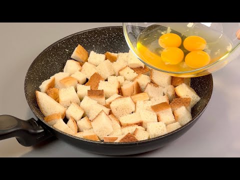 Gießen Sie einfach das Ei auf Brot und das Ergebnis wird unglaublich sein!