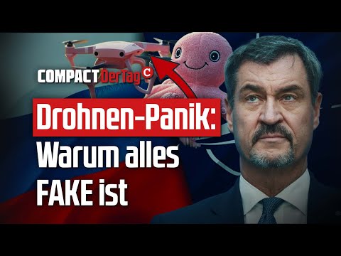 Drohnen-Panik: So werden wir in den Krieg getrickst💥