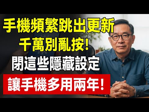 手機跳出「系統更新」？ 千萬別亂按！ 30年技師警告：一個動作，手機變廢鐵！