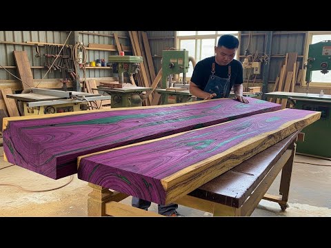 Amazing DIY Coffee Table – Lifelike Hand-Painted Art and Creative Artistic Design