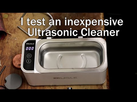 Ultrasonic Cleaner Test. Is it useful in the Workshop?
