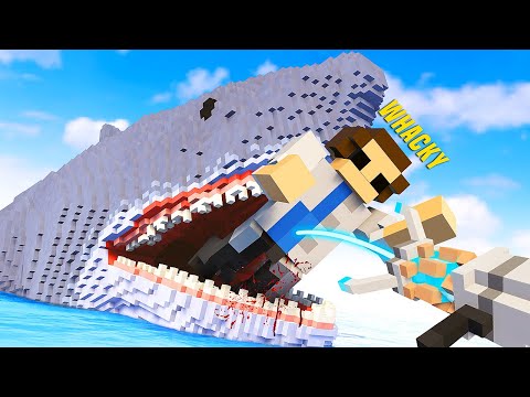 Feeding My Friend to a MEGALODON Shark - Teardown Mods Gameplay