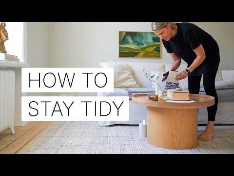 HOW TO keep your HOME from being MESSY!