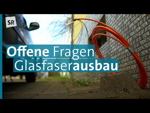 Bauschäden aber kein schnelles Internet - Glasfaserausbau im saarländischen Namborn