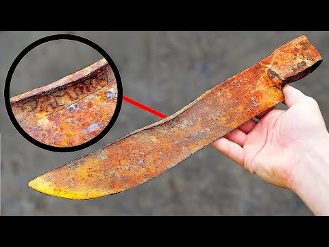 Restoration Very Old Rusted Froe