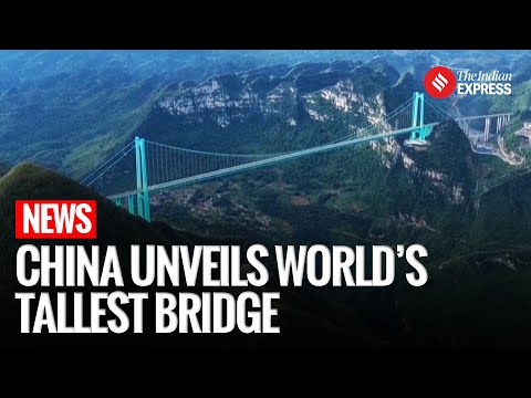 China Opens World’s Tallest Bridge In Guizhou, Cuts Travel Time To 2 Minutes