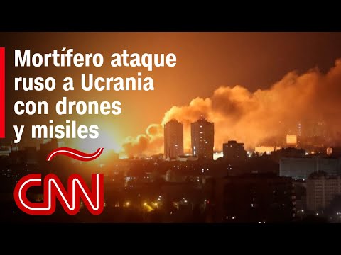Rusia responde con fuerza: ataques con drones y misiles impactan en varias ciudades de Ucrania