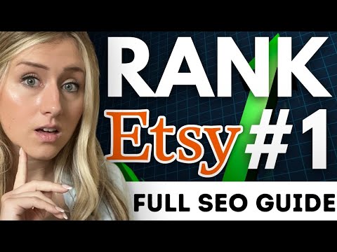 📈 RANK to Etsy Page 1 with THESE Simple SEO Tips (Beginners Guide)