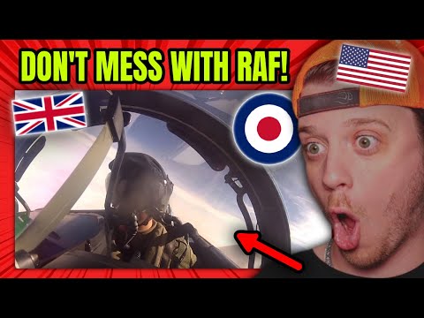 How RAF Jets Would Shoot Down Hostile Aircraft (American Reacts)