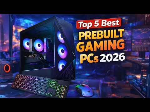 ✅ 5 Best Prebuilt Gaming PCs 2026 [Amazon Budget & Top Picks for Every Gamer]