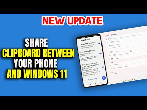 How to Share Clipboard Between Your Phone and Windows 11 [ 2025 ]