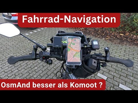 Bicycle navigation - is OsmAnd better than Komoot?
