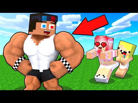 💪😎Я СТАЛ СИГМОЙ КАЧКОМ В МАЙНКРАФТ! ШЕДИ ЛЕСКА И НУБИК MINECRAFT