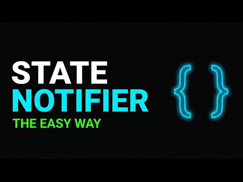STOP SetState! Flutter StateNotifier Tutorial: Clean &amp; Easy State Management Guide | amplifyabhi