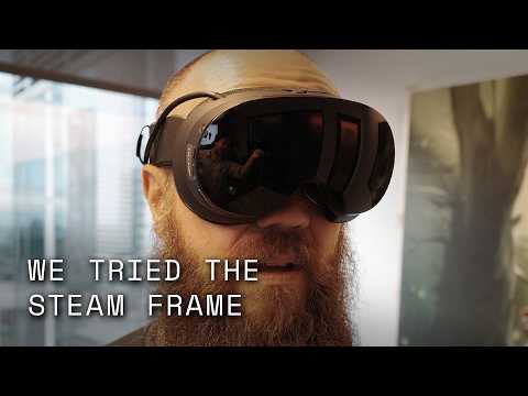 We Saw Valve's New Steam Frame VR Headset, Steam Machine "Console", and More!