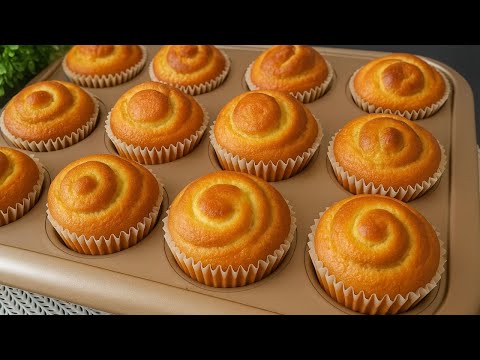 Die mildesten und leckersten Zitronenmuffins in 5 Minuten! Sehr einfach und schmelzen im Mund!